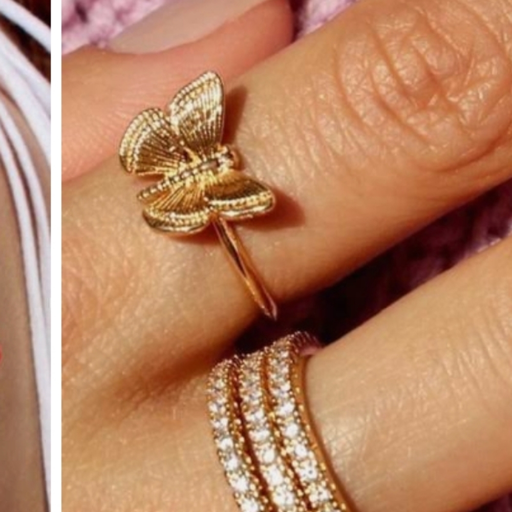 Frasier Sterling Butterfly Ring